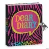 MW Animal Print Foil Diary -Creative Activities Sales animal print foil diary5393
