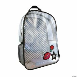 MW Clear Transparent Holographic Backpack