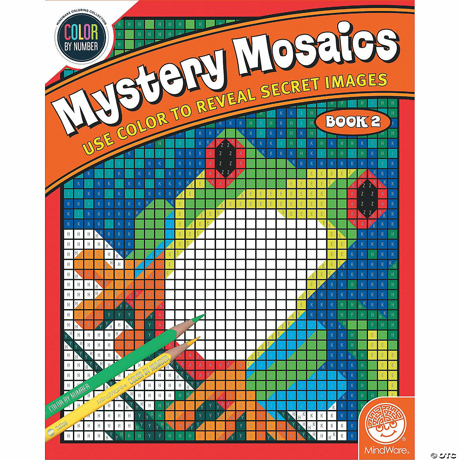 MW Color By Number Mystery Mosaics: Book 2 3 MW Color By Number Mystery Mosaics: Book 2