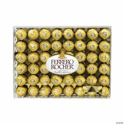 MW FERRERO ROCHER Hazelnut Chocolate Diamond Gift Box, 48 Pieces