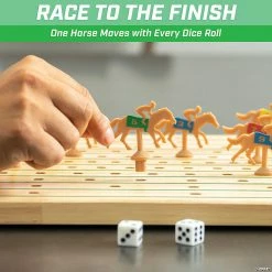 MW GoSports - Derby Dash Horse Race Game Set -Creative Activities Sales gosports derby dash horse race game set14097724 a03