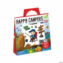 MW Happy Campers Reusable Sticker Tote -Creative Activities Sales happy campers reusable sticker totesp87 1