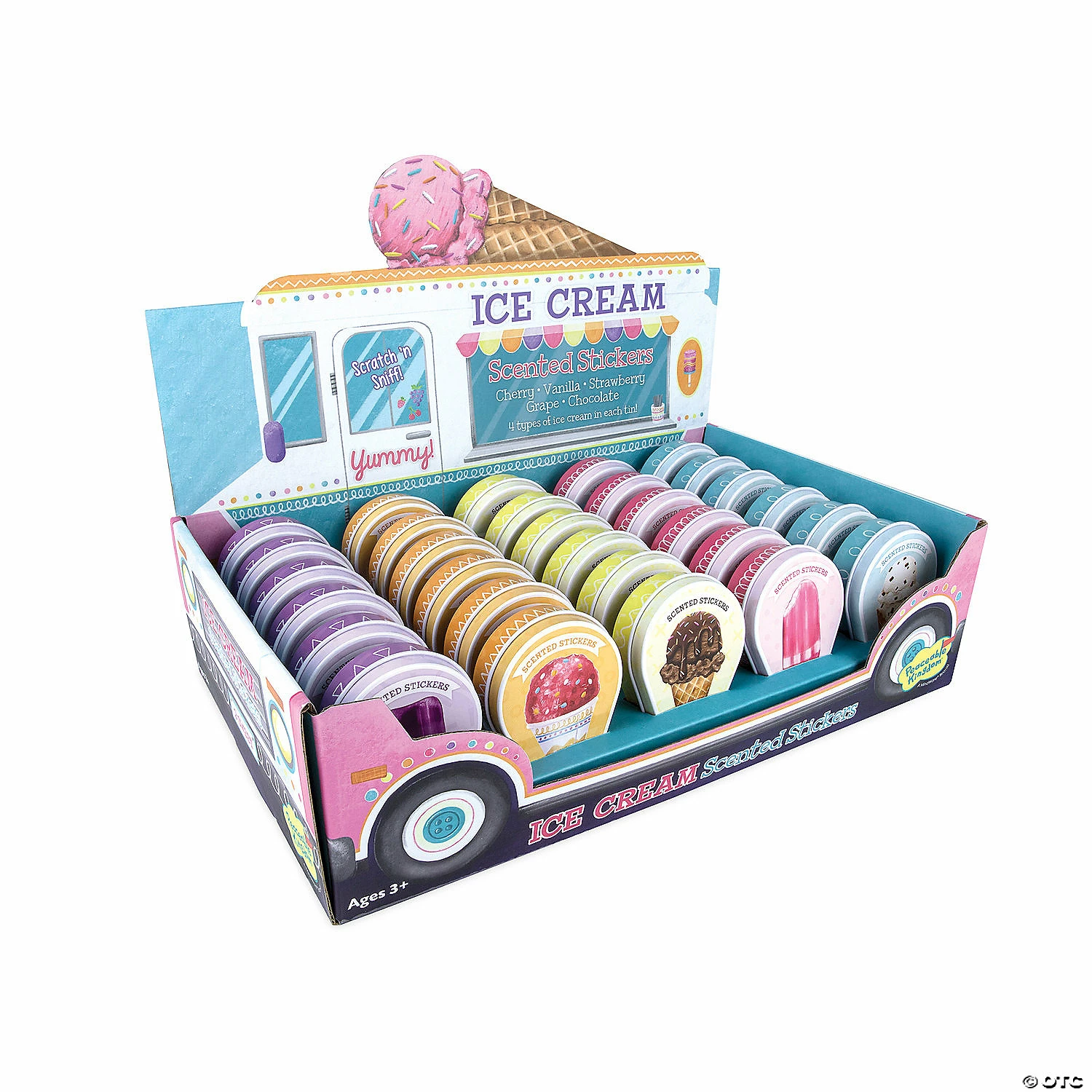 MW Ice Cream Scented Sticker Handouts 3 MW Ice Cream Scented Sticker Handouts