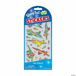 MW Jets Foil Stickers: Pack Of 12