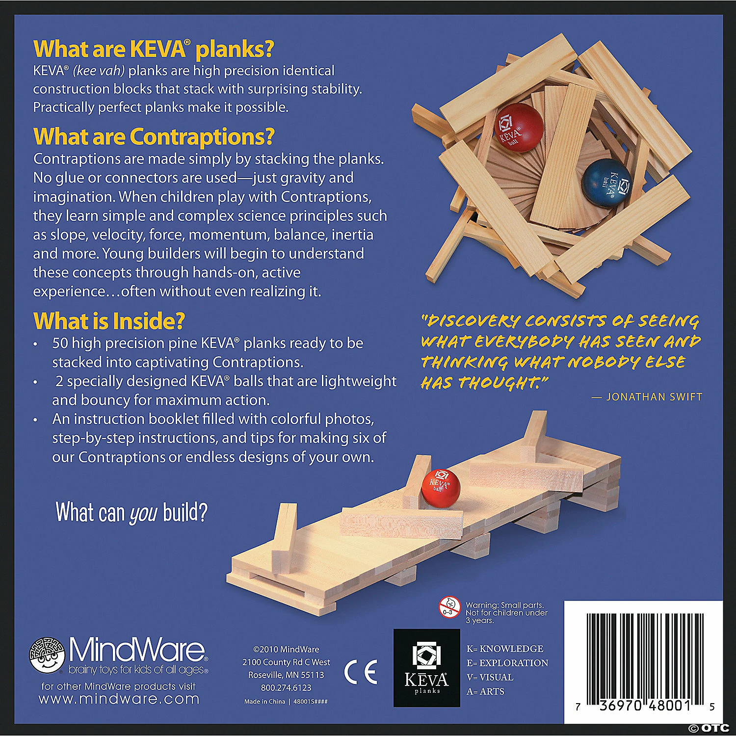 MW KEVA Contraptions 50 Plank Set 4 MW KEVA Contraptions 50 Plank Set - Image 2