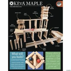 MW KEVA Maple 400 Plank Set -Creative Activities Sales keva maple 400 plank set58078 a02