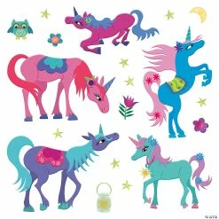 MW Magical Unicorns Reusable Sticker Tote -Creative Activities Sales magical unicorns reusable sticker totesp71 a02