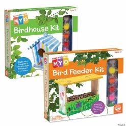 MW Make Your Own Birdhouse And Feeder: Set Of 2