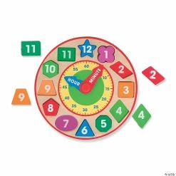 MW Melissa & Doug Self-Correcting Wooden Number Jigsaw Puzzles