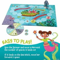 MW Mermaid Island Cooperative Game -Creative Activities Sales mermaid island cooperative gamegm107 a02