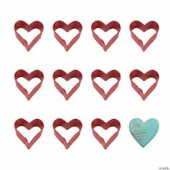 MW Mini Heart Cookie Cutters