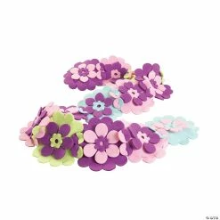 MW MYO Fleece Flower Scarf -Creative Activities Sales myo fleece flower scarf13964516 a04