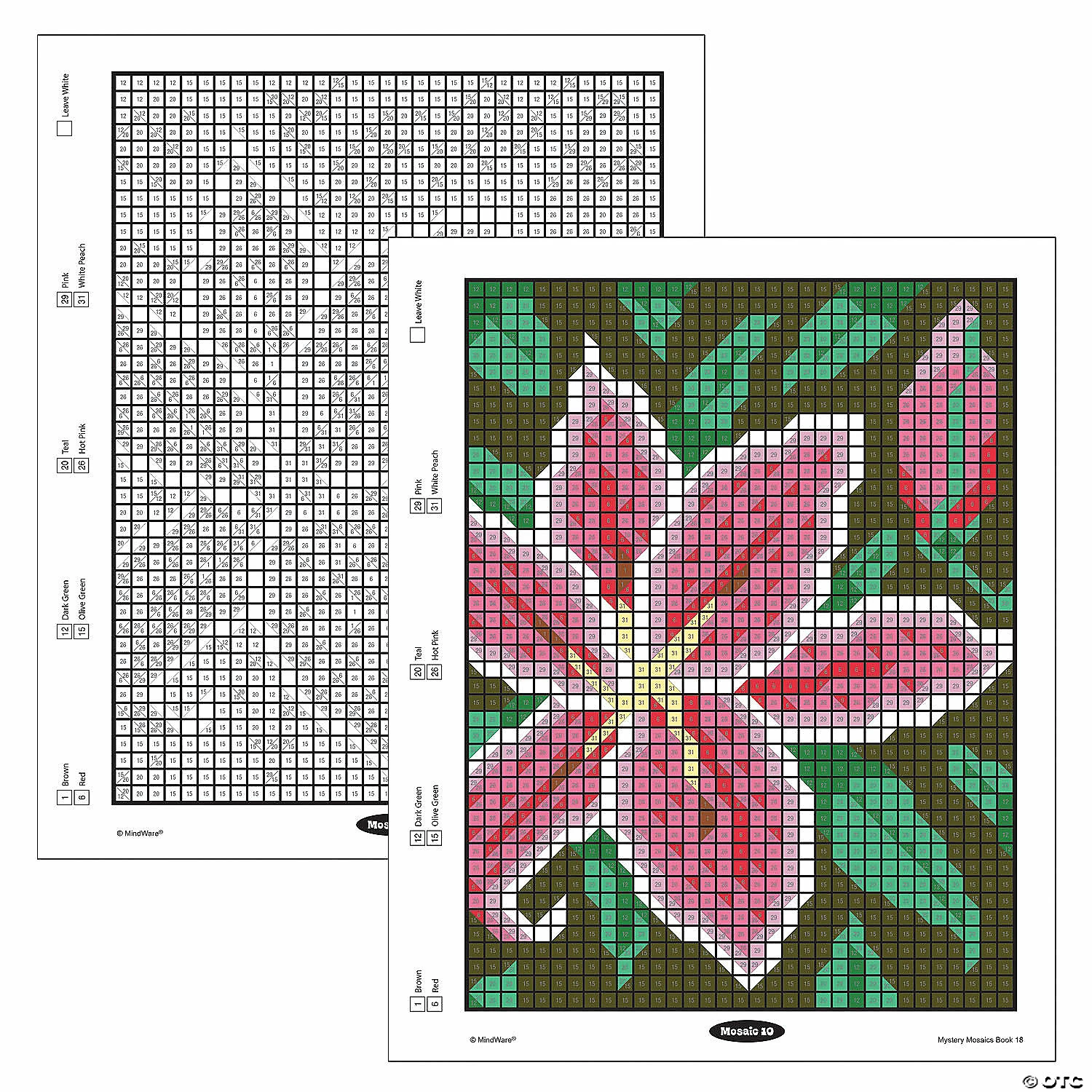 MW Mystery Mosaics Book 18 4 MW Mystery Mosaics Book 18 - Image 2