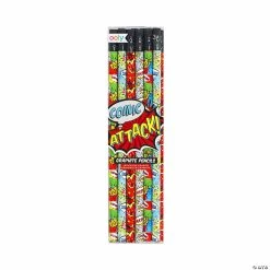 MW Ooly Comic Attack Pencils: Set Of 12