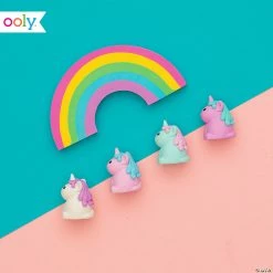 MW Ooly Unique Unicorn Strawberry Scented Erasers -Creative Activities Sales ooly unique unicorn strawberry scented erasers13971134 a03