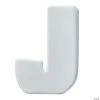 MW Paint Your Own Porcelain Letter J -Creative Activities Sales paint your own porcelain letter j13827199