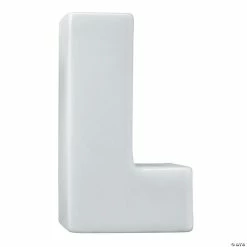 MW Paint Your Own Porcelain Letter L