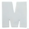 MW Paint Your Own Porcelain Letter M