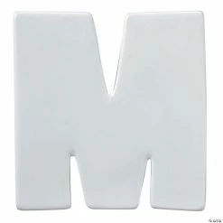 MW Paint Your Own Porcelain Letter M