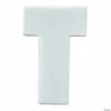 MW Paint Your Own Porcelain Letter T -Creative Activities Sales paint your own porcelain letter t13827209