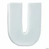 MW Paint Your Own Porcelain Letter U -Creative Activities Sales paint your own porcelain letter u13827210