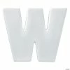MW Paint Your Own Porcelain Letter W -Creative Activities Sales paint your own porcelain letter w13827212