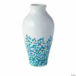 MW Paint Your Own Porcelain Vase: Single -Creative Activities Sales paint your own porcelain vase single13788439 a01