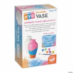 MW Paint Your Own Porcelain Vase: Single -Creative Activities Sales paint your own porcelain vase single13788439 a04