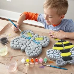 MW Paint Your Own Stepping Stone: Butterfly -Creative Activities Sales paint your own stepping stone butterfly68536 a03