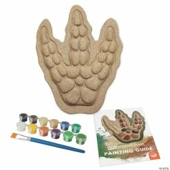 MW Paint Your Own Stepping Stone: Dinosaur Footprint -Creative Activities Sales paint your own stepping stone dinosaur footprint13838209 a02