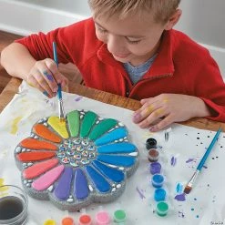 MW Paint Your Own Stepping Stone: Flower -Creative Activities Sales paint your own stepping stone flower13786929 a02