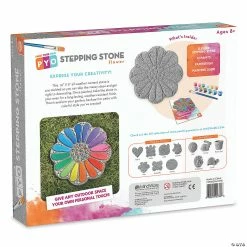 MW Paint Your Own Stepping Stone: Flower -Creative Activities Sales paint your own stepping stone flower13786929 a05