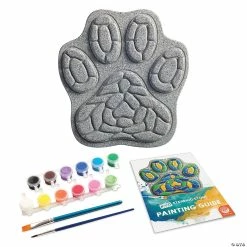 MW Paint Your Own Stepping Stone: Paw Print 9 MW Paint Your Own Stepping Stone: Paw Print -Creative Activities Sales paint your own stepping stone paw print13980301 a02