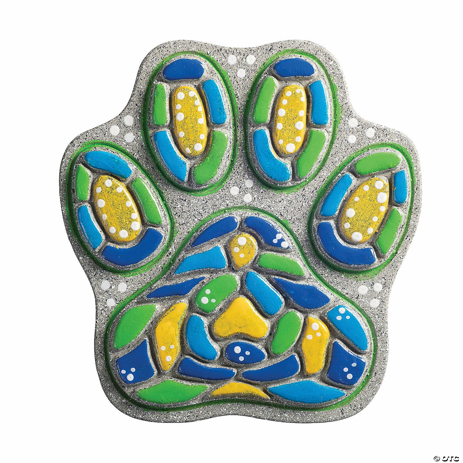 MW Paint Your Own Stepping Stone: Paw Print 6 MW Paint Your Own Stepping Stone: Paw Print - Image 4