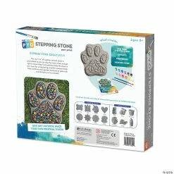 MW Paint Your Own Stepping Stone: Paw Print 11 MW Paint Your Own Stepping Stone: Paw Print -Creative Activities Sales paint your own stepping stone paw print13980301 a05