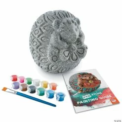 MW Paint Your Own Stone: Hedgehog -Creative Activities Sales paint your own stone hedgehog13818683 a02