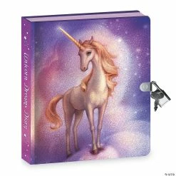 MW Peaceable Kingdom Unicorn Dreams Invisible Ink Diary