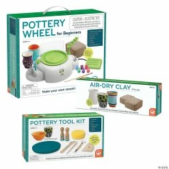 MW Pottery Wheel, Clay Refill And FREE Tool Kit: Set Of 3