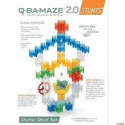 MW Q-BA-MAZE 2.0: Starter Stunt Set -Creative Activities Sales q ba maze 2 0 starter stunt set62068 a04