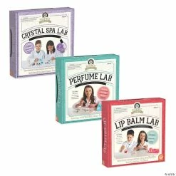 MW Science Academy: Crystal Spa, Perfume And Lip Balm Lab: Set Of 3