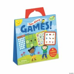 MW Take-Along Games Reusable Sticker Tote