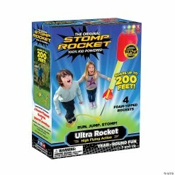 MW The Original Stomp Rocket Ultra Launcher: 4 Rockets -Creative Activities Sales the original stomp rocket ultra launcher 4 rockets14174682 a04