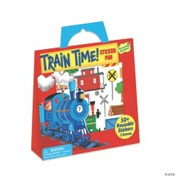 MW Train Time Reusable Sticker Tote