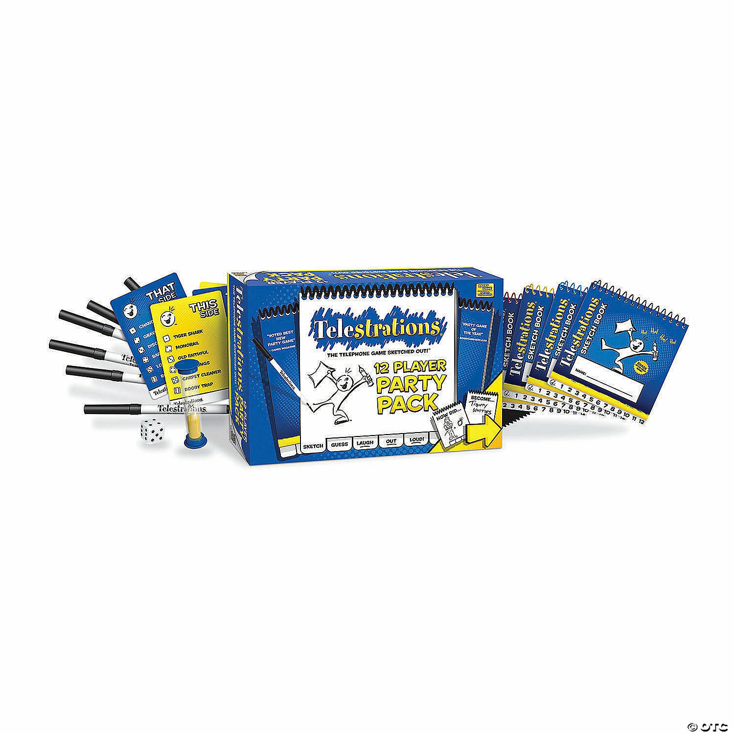 MW USAopoly Telestrations® 12 Player- The Party Pack 6 MW USAopoly Telestrations® 12 Player- The Party Pack - Image 4