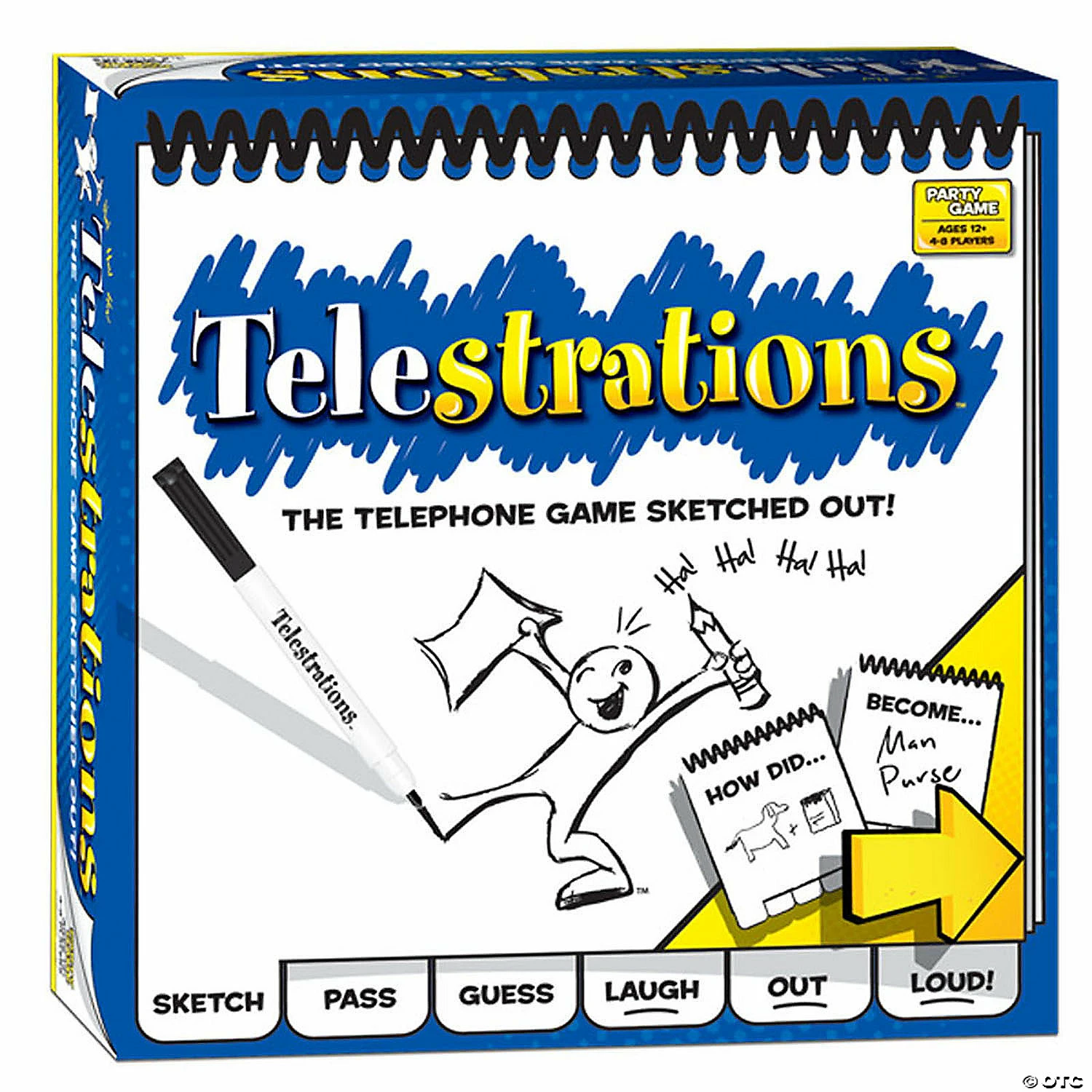MW USAopoly Telestrations 8 Player: The Original 4 MW USAopoly Telestrations 8 Player: The Original - Image 2