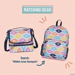 MW Wildkin - Aztec Two Compartment Lunch Bag -Creative Activities Sales wildkin aztec two compartment lunch bag14110699 a03