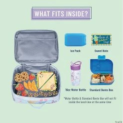 MW Wildkin - Butterfly Garden Blue Lunch Box 9 MW Wildkin - Butterfly Garden Blue Lunch Box -Creative Activities Sales wildkin butterfly garden blue lunch box14110597 a02