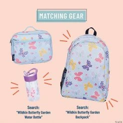 MW Wildkin - Butterfly Garden Blue Lunch Box 10 MW Wildkin - Butterfly Garden Blue Lunch Box -Creative Activities Sales wildkin butterfly garden blue lunch box14110597 a03