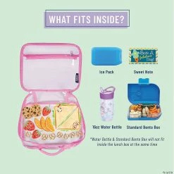 MW Wildkin Clear With Pink Trim Lunch Box -Creative Activities Sales wildkin clear with pink trim lunch box14110592 a02