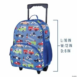 MW Wildkin - Heroes Rolling Luggage -Creative Activities Sales wildkin heroes rolling luggage14114441 a03